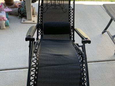 Patio Chair And Bench