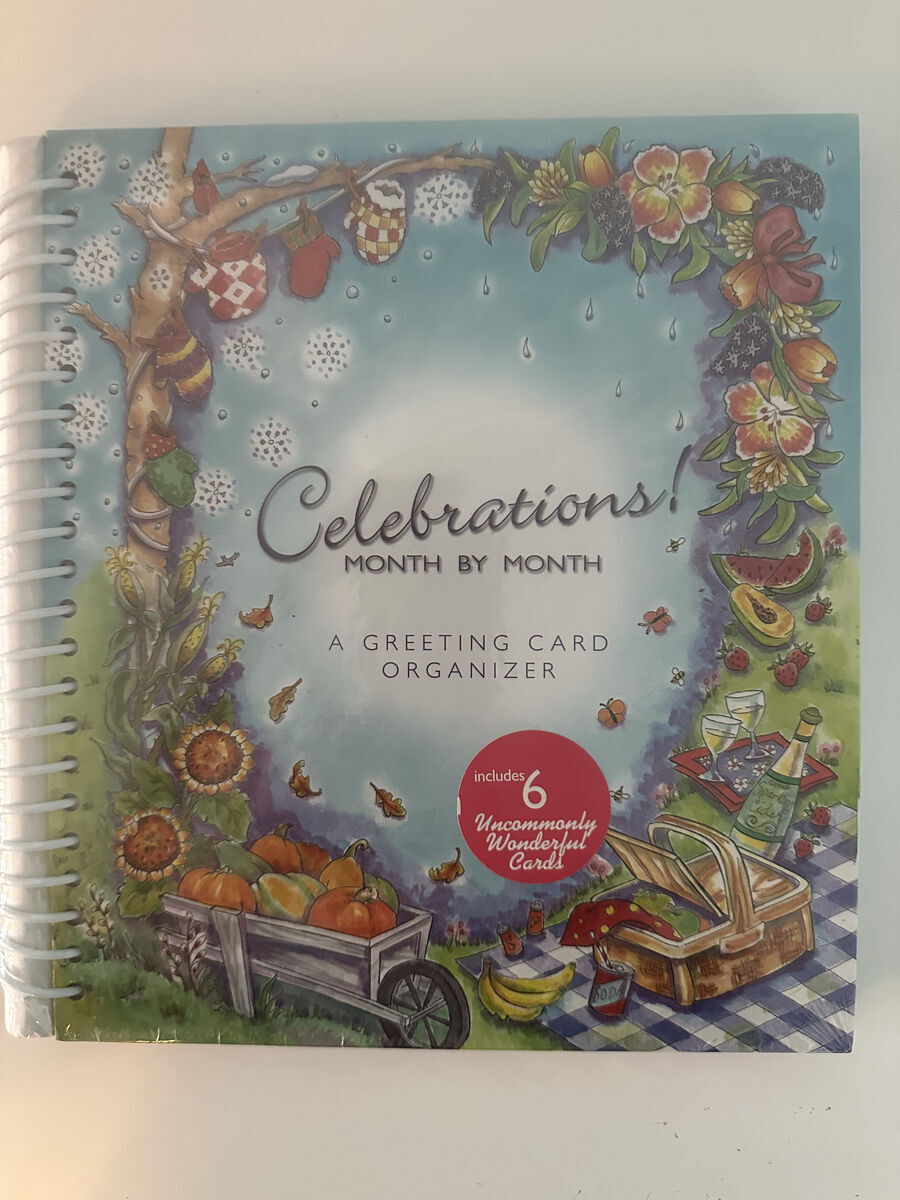 New Birthday Card Saver Book