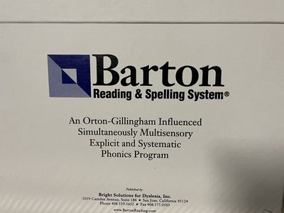 Barton Reading & Spelling System Level 1 & 2: Phonemic Awareness & Consonants/Short Vowels