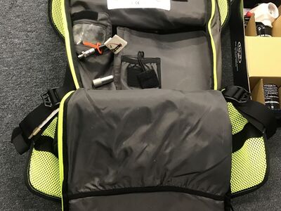 BCA mountain pro vest airbag snowmobile avalanche airbag new with FULL AIR TANK