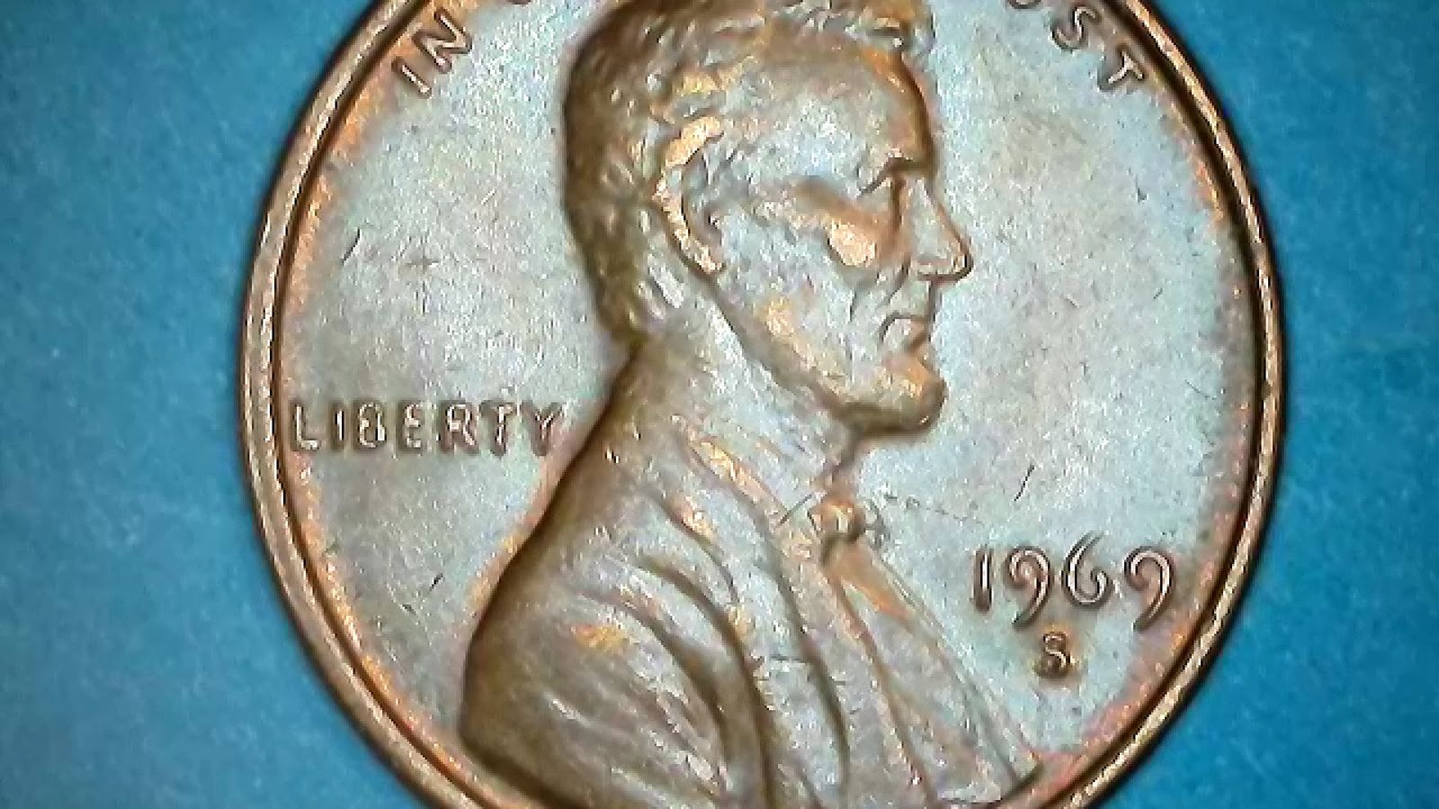 1969 S Lincoln Cent Penny - Collectible Coin.DDO