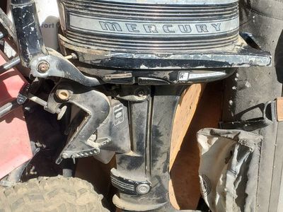 Vintage Mercury Merc 39 Outboard Boat Motor - Classic Marine Engine