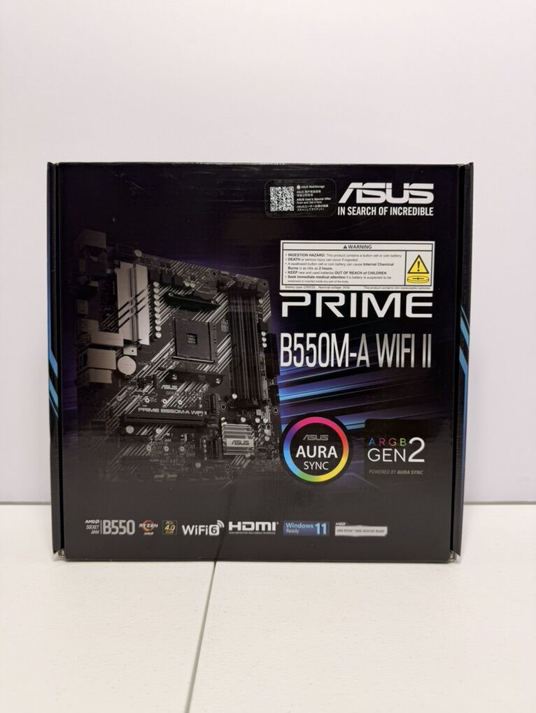 ASUS Prime B550M-A WIFI II Motherboard