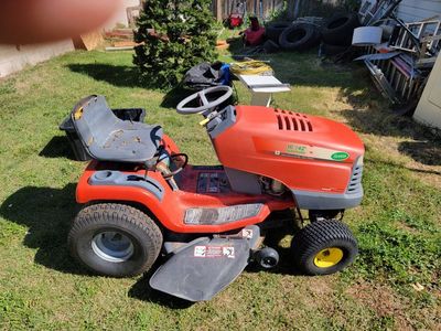 Scott's John deere riding mower
