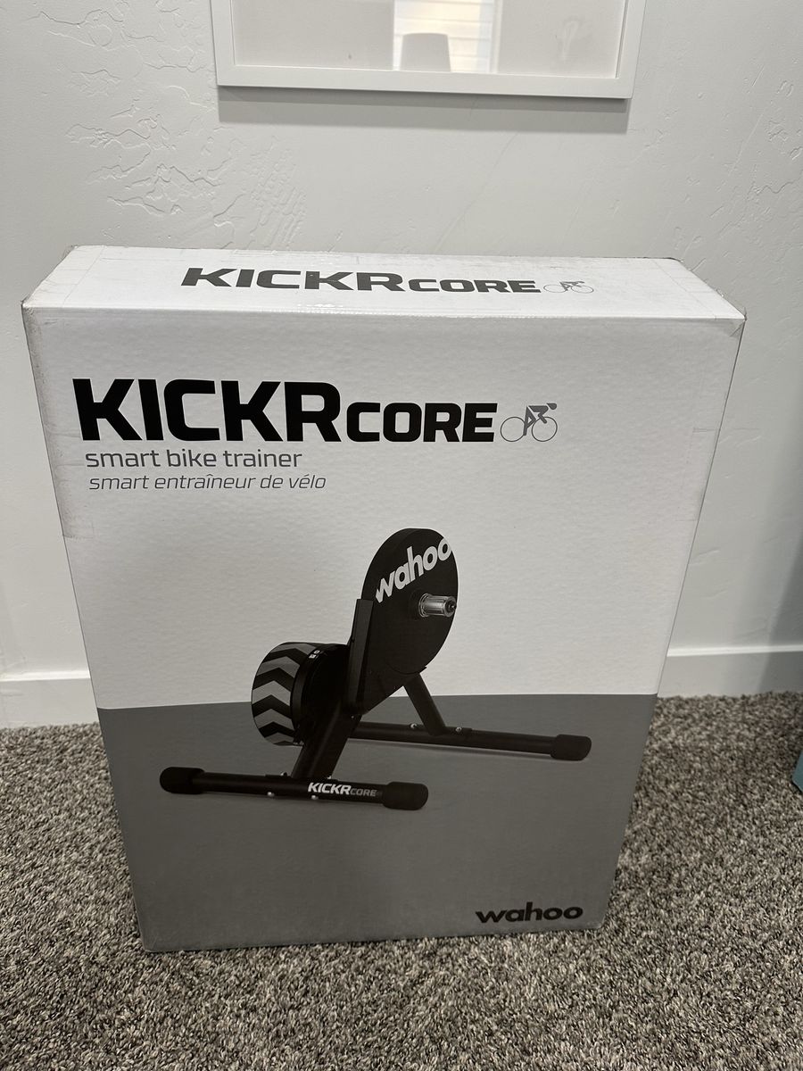 Wahoo KICKR CORE Smart Bike Trainer - Indoor Cycling, ANT+, Bluetooth, Power Meter