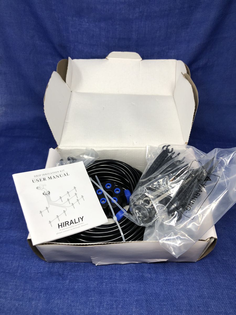 Hiraliy 50FT Garden Watering System – New Open Box
