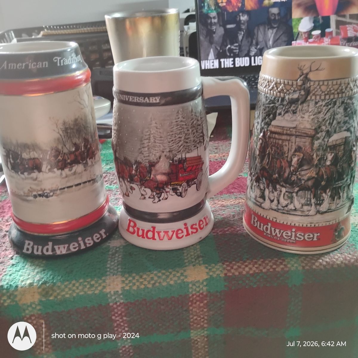 Unique Ceramic Bud Beer Steins