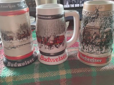 Unique Ceramic Bud Beer Steins