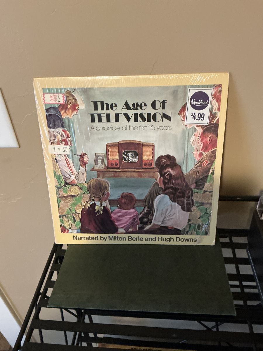 The Age Of Television A Chronicle Of The First 25 Years Vinyl Record