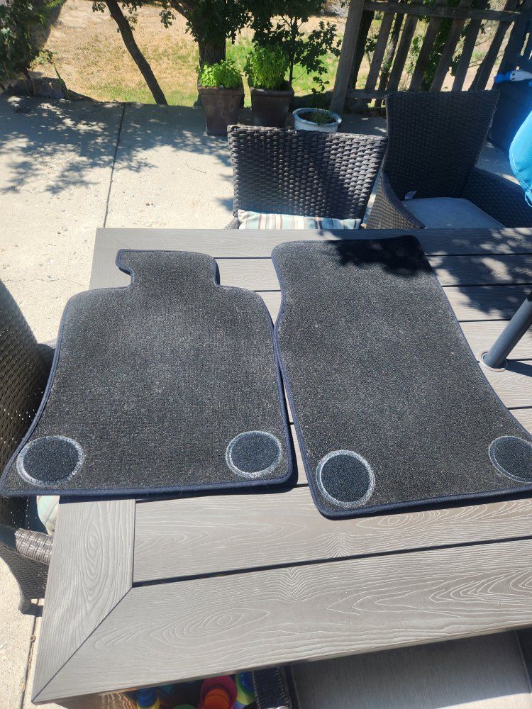 OEM Subaru front floor mats, 2021 Subaru WRX (VB) 