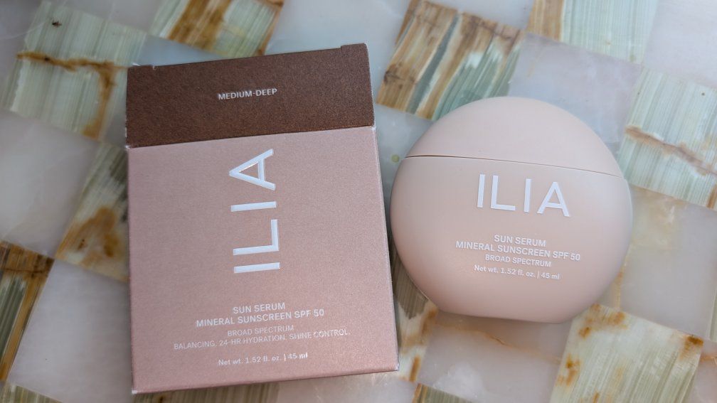 Ilia Sun Serum Mineral Sunscreen SPF 50 - Medium-Deep Shade (1.52 fl oz)