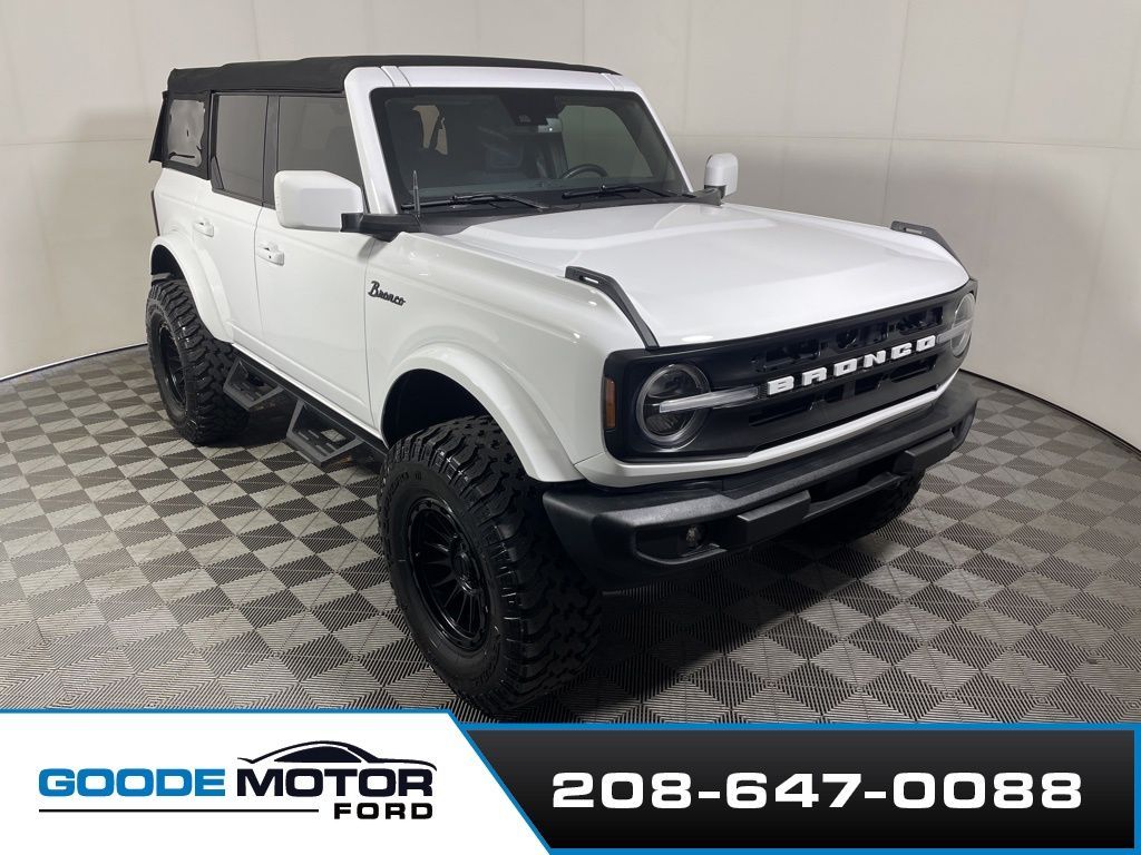 2022 Ford Bronco Outer Banks — rebuilt & branded title, 13% below market