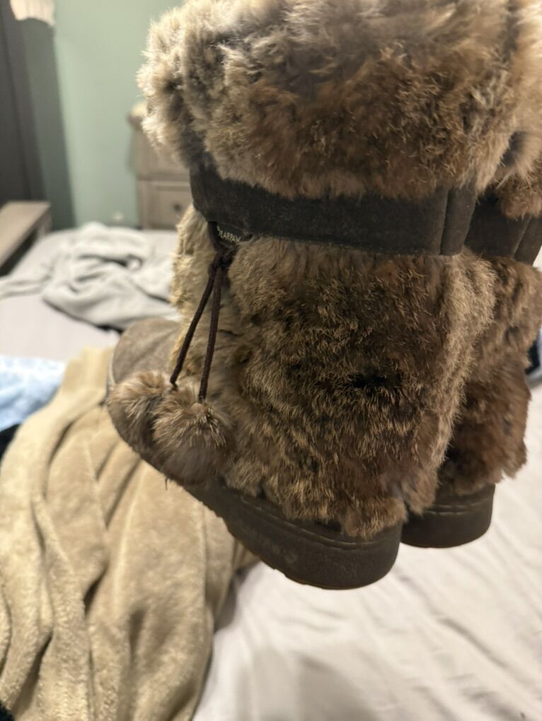 Bear Paw Brown Futty Boot