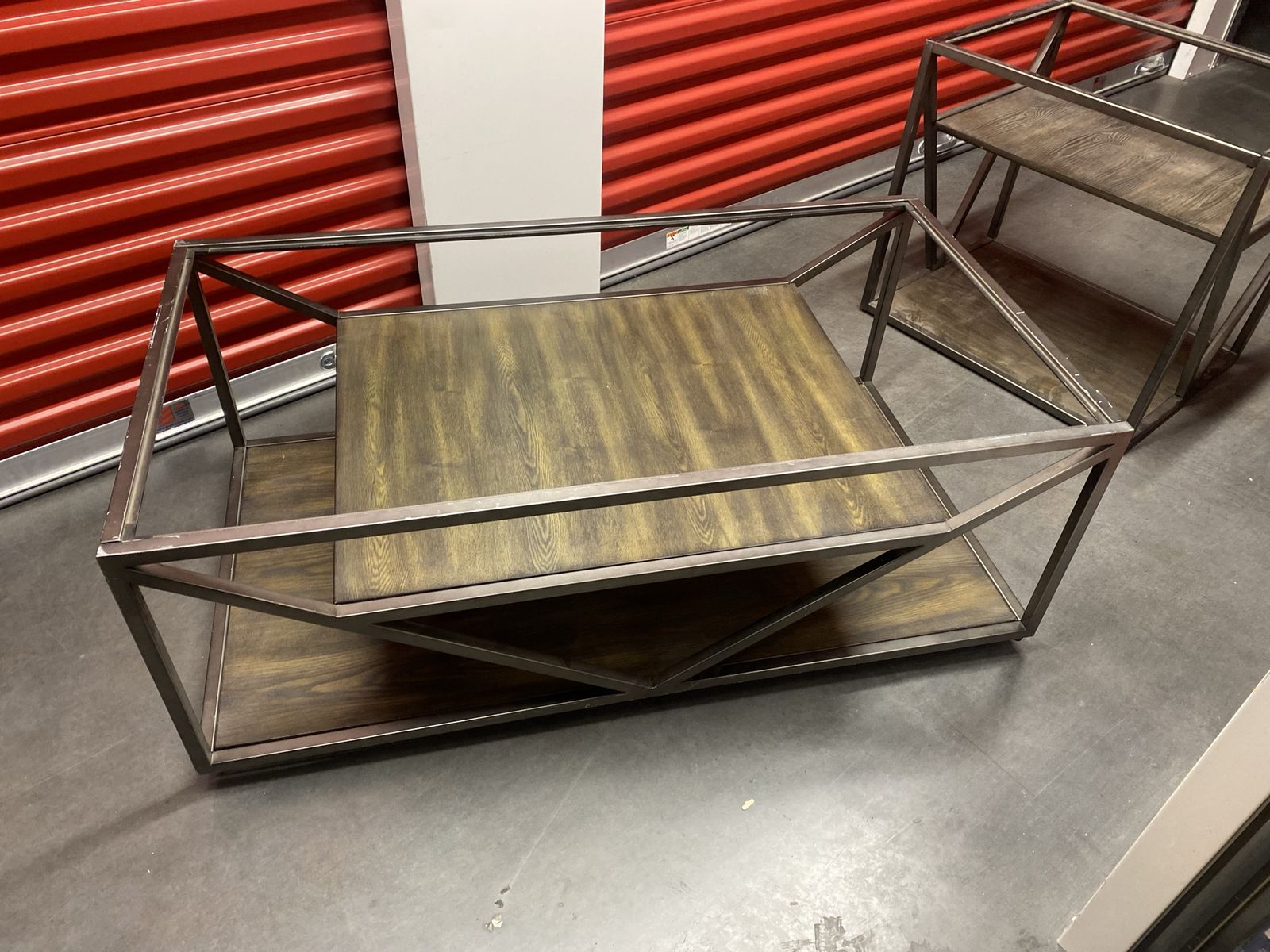 Center and end table.