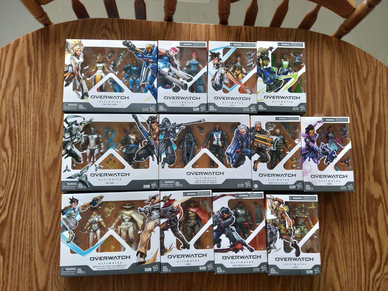 Overwatch figures collection