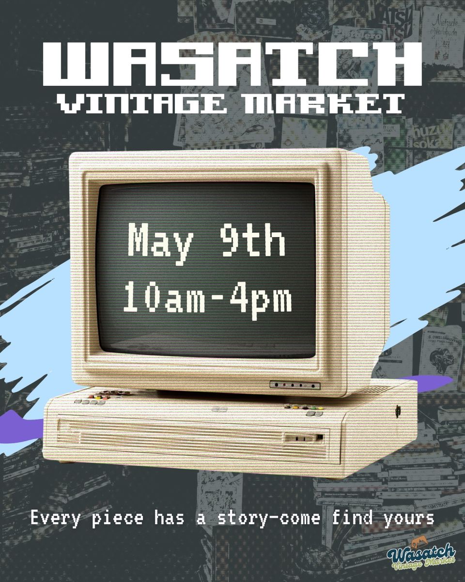 Flea market in Provo May 9th