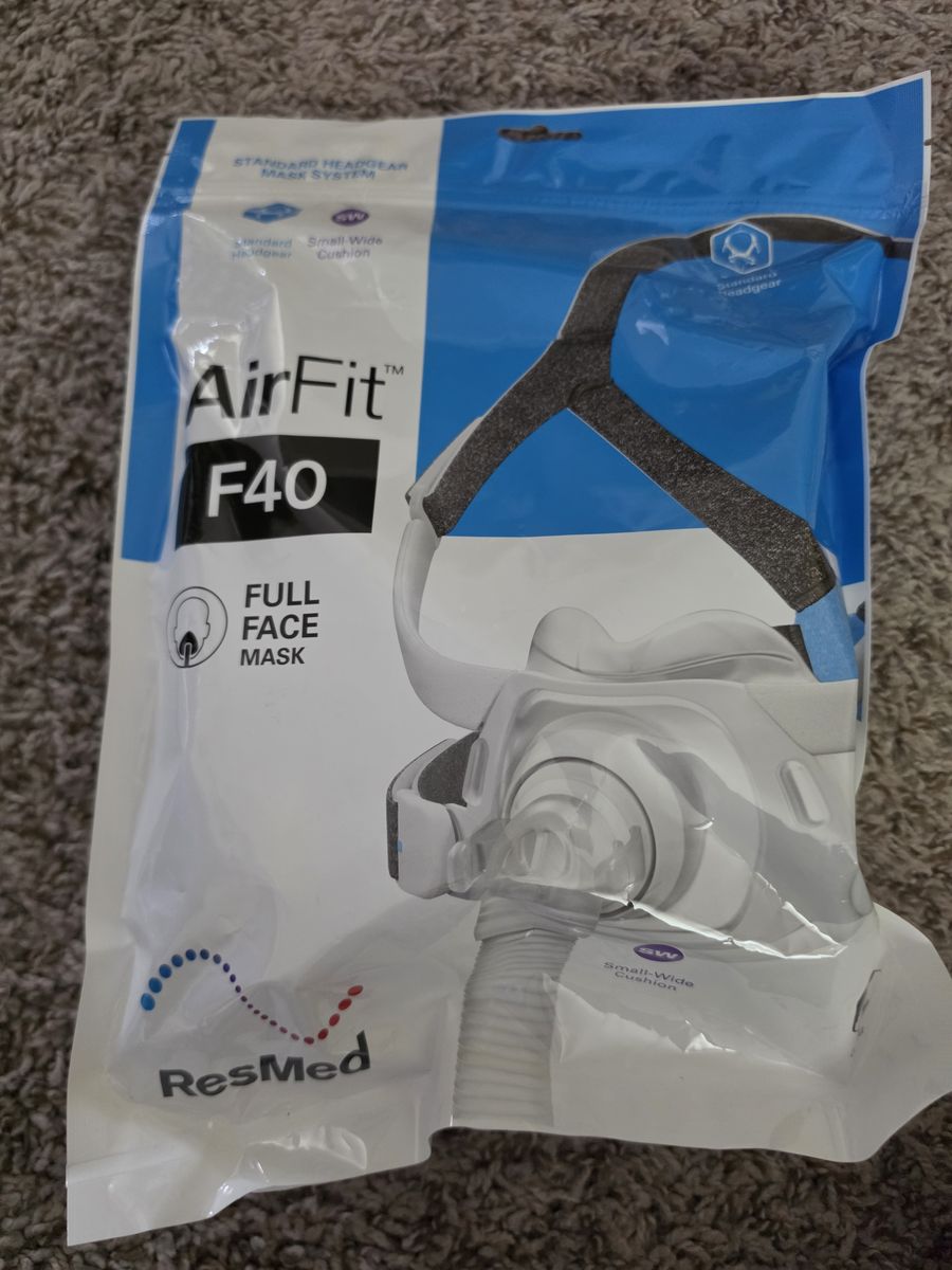 ResMed AirFit F40 SMALL/WIDE Full Face CPAP Mask
