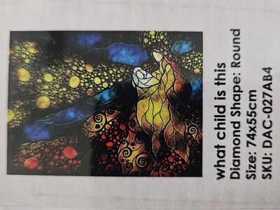 What Child Is This Diamond Art Club DAC