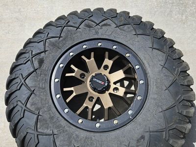 32" terrabite tires on beadlocks