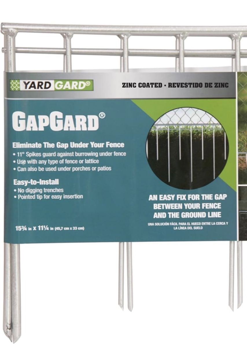 Gap Gard for outdoor fences