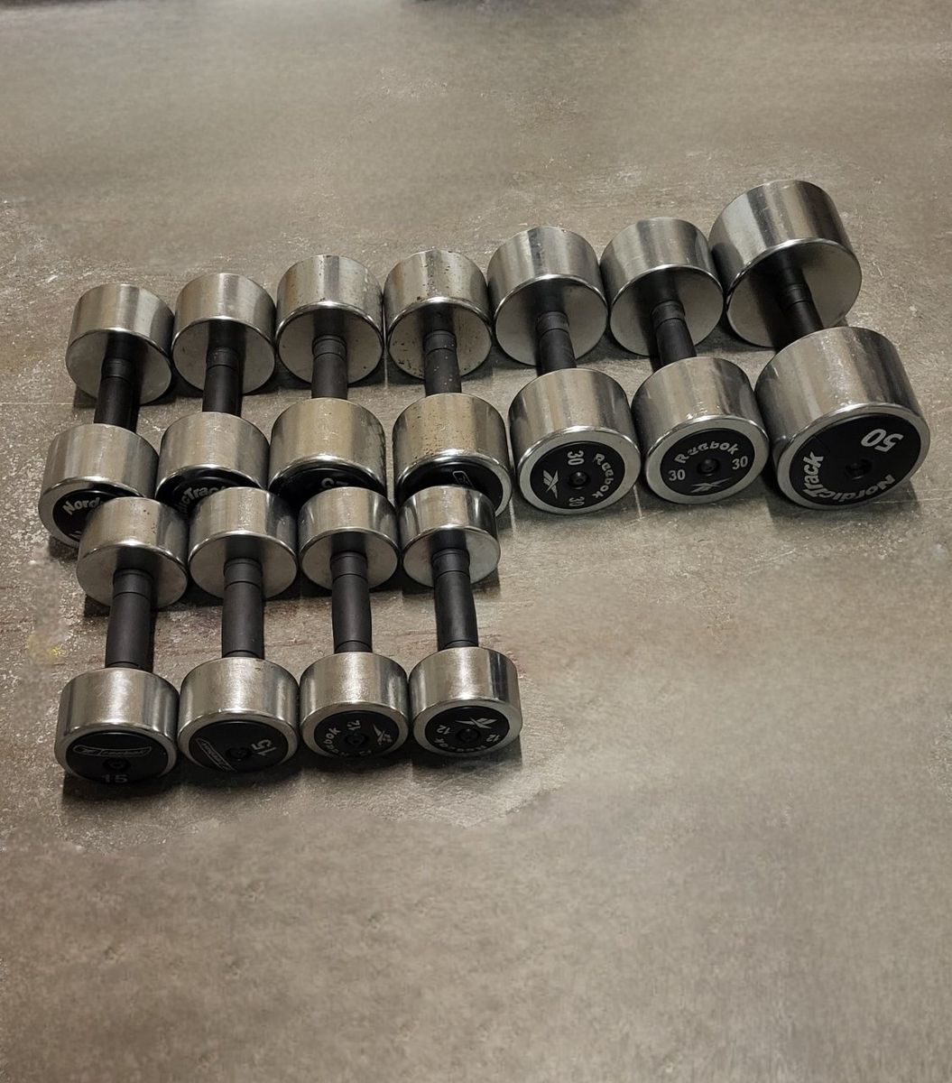 Dumbbells 254 pounds