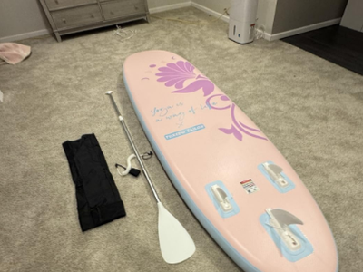 New in box 10'6"×33"×6" Inflatable Paddle Board