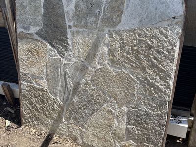 Fireplace base rock 48x48