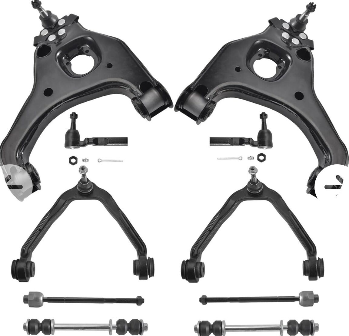 Chevy Silverado suspension parts