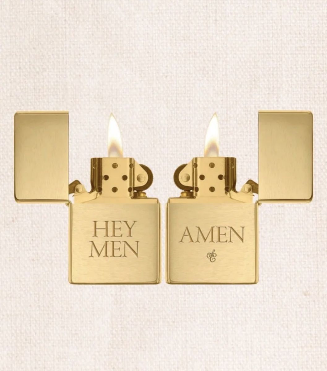 Sabrina Carpenter-Hey Men Amen Zippo Lighter-Sabrina Carpenter Merch-SOLD OUT Everywhere-Customized