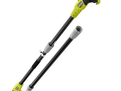 Ryobi ONE+ 18V 8-inch Cordless Electric Pole Saw - Tool Only, Extendable