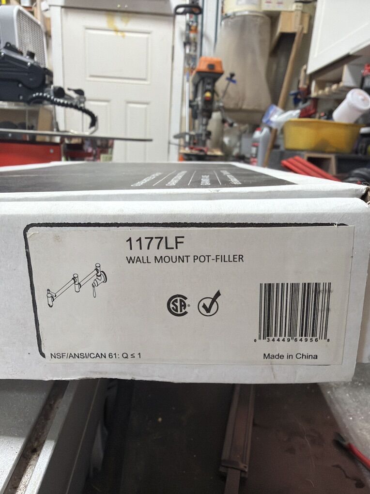 Delta Pot Filler And Matching Faucet