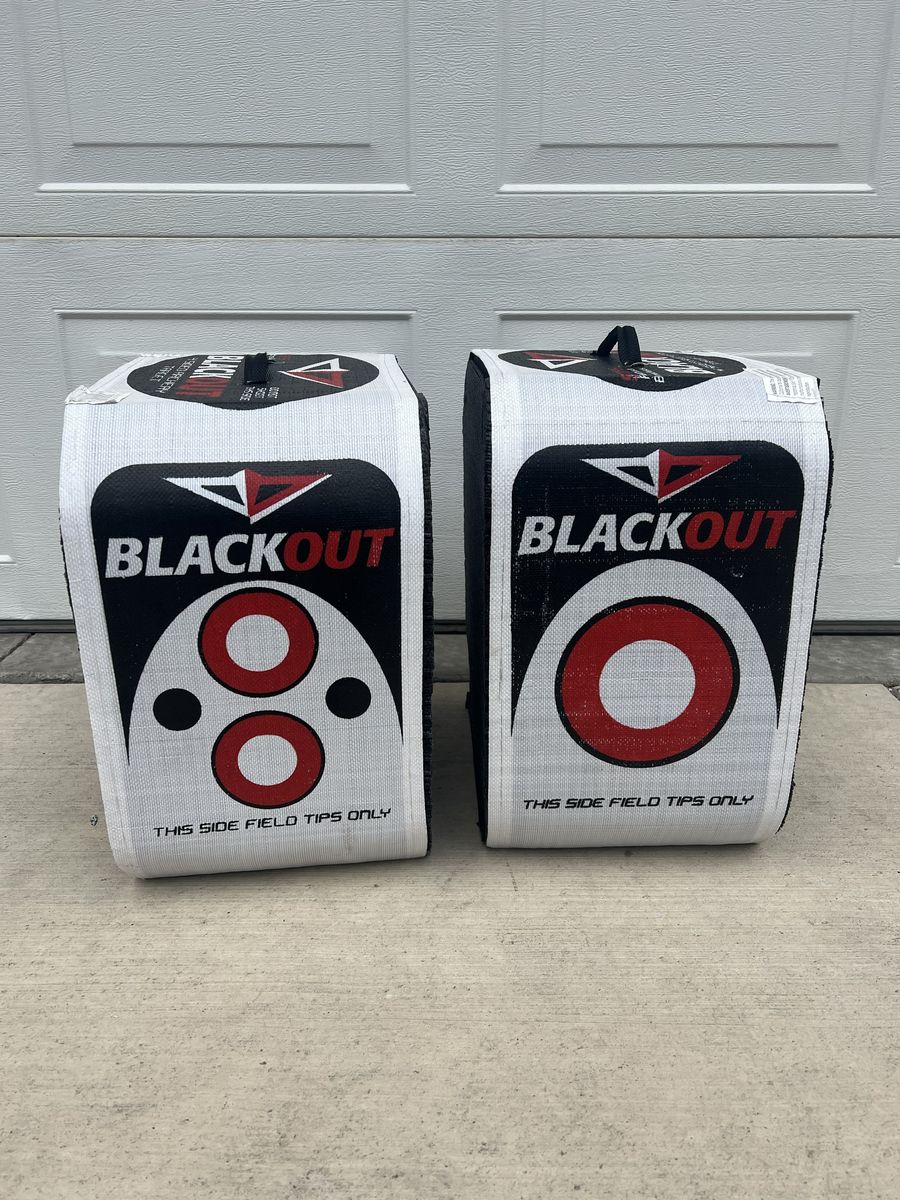 Blackout 4-sided Archery Targets