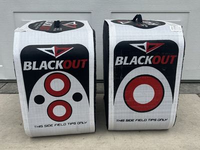 Blackout 4-sided Archery Targets