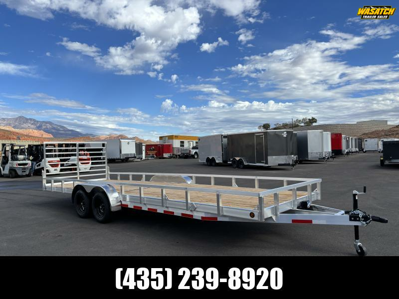 Baughman Products 7X24 7K RG STRAIGHT SIDES Utility Trailer