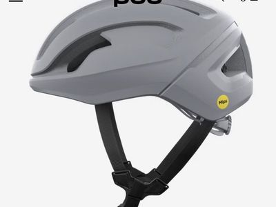 POC Omne Air MIPS Cycling Helmet - Granite Grey Matt, Size Medium