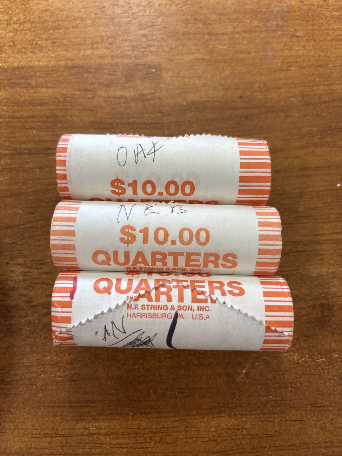 Quarter rolls