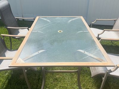 Free Patio Table and Chairs Set