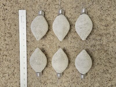 lightbulb Christmas ornaments