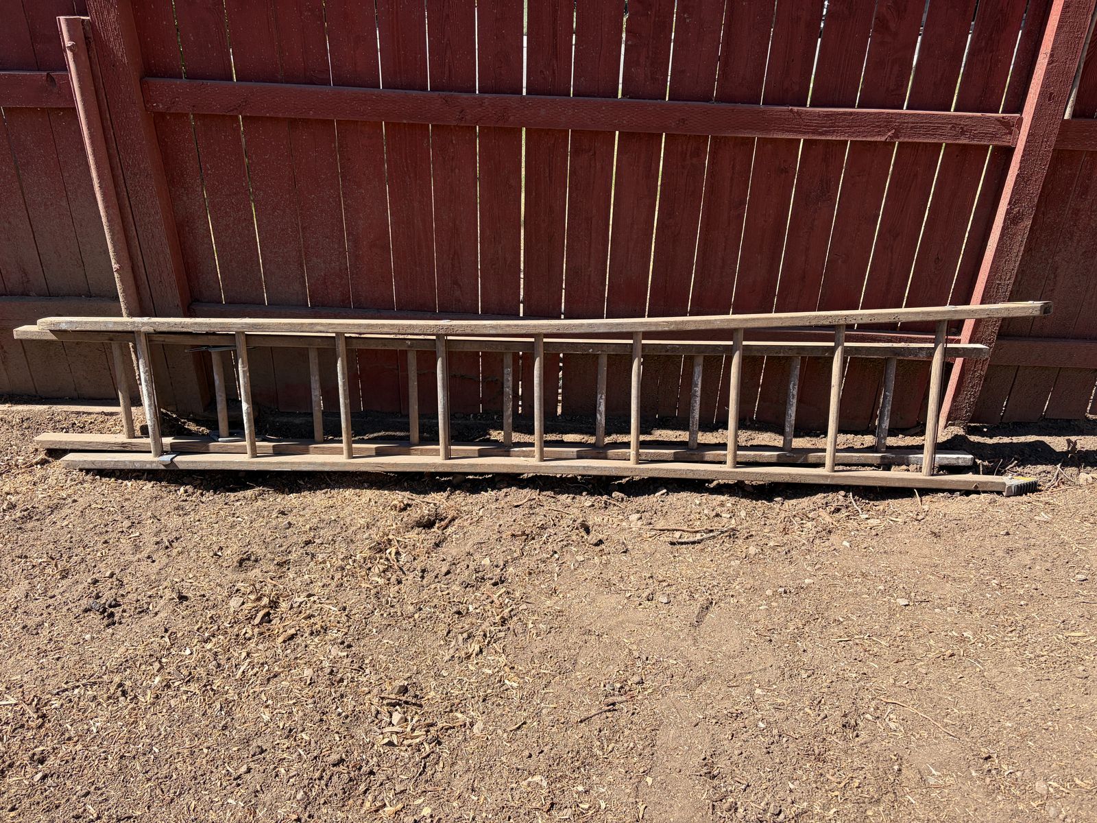 craftsman wood extension ladder