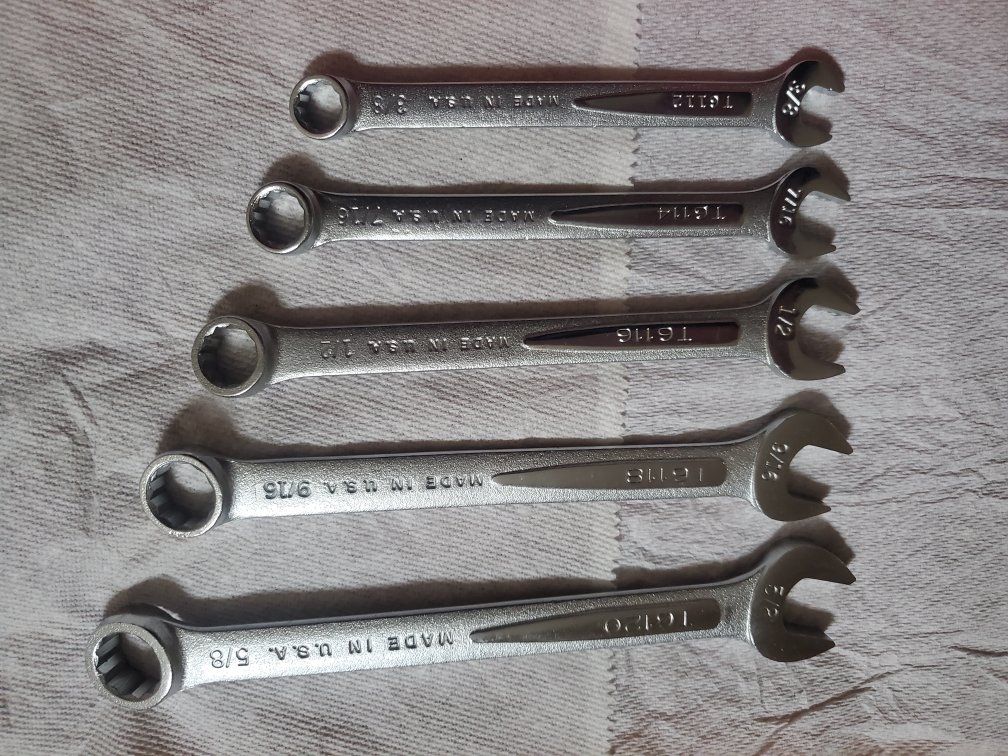 Master Mechanic 5 Wrench Set