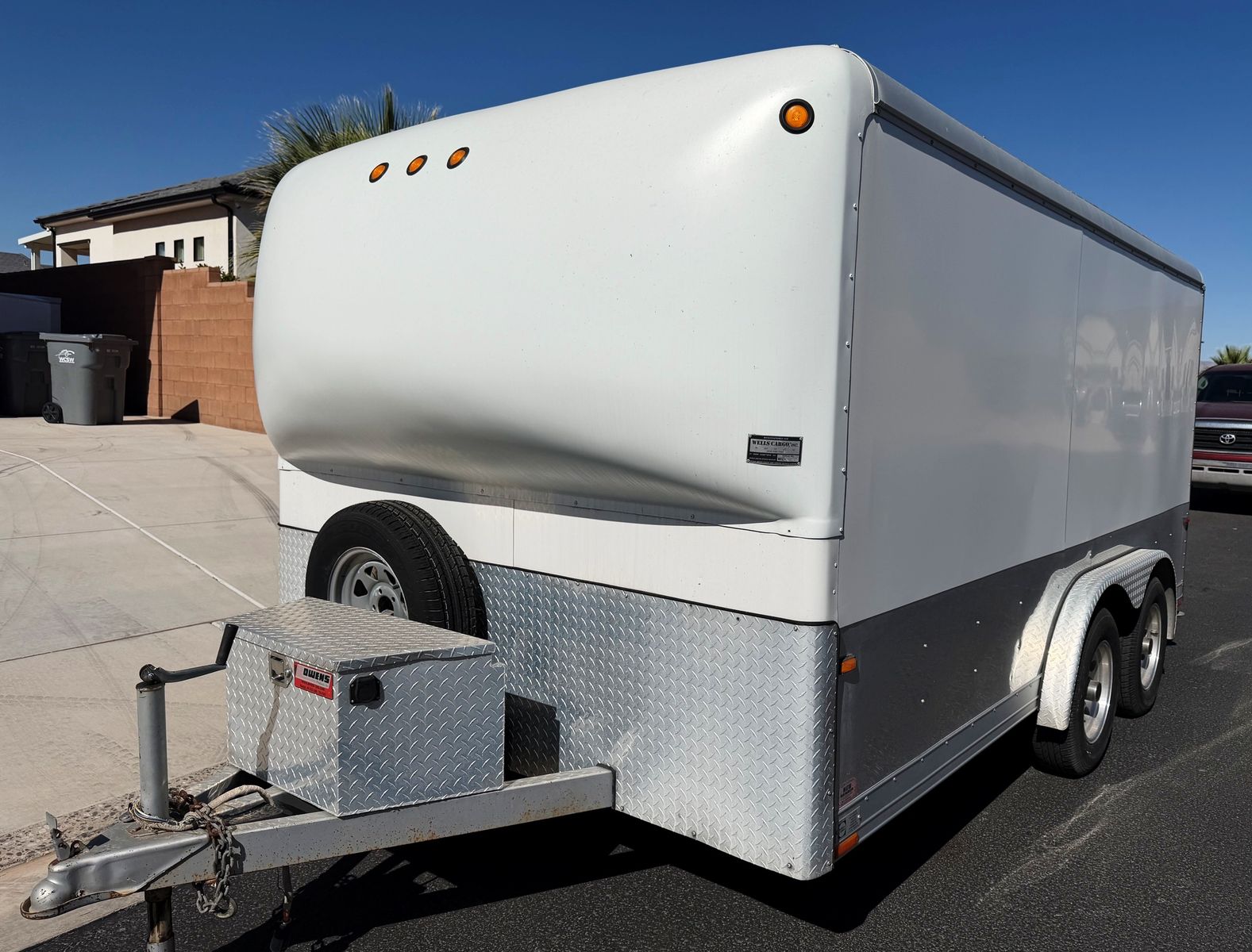 Wells Cargo 7.5x14 Enclosed Trailer