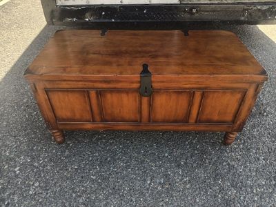 wood trunk 42x20x20