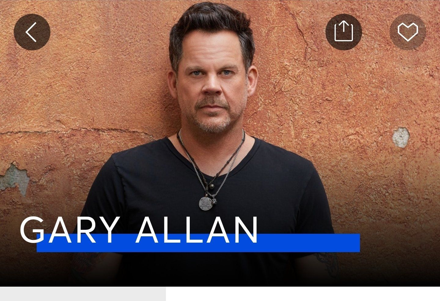 Gary Allan - Single ticket - Excellent Seat