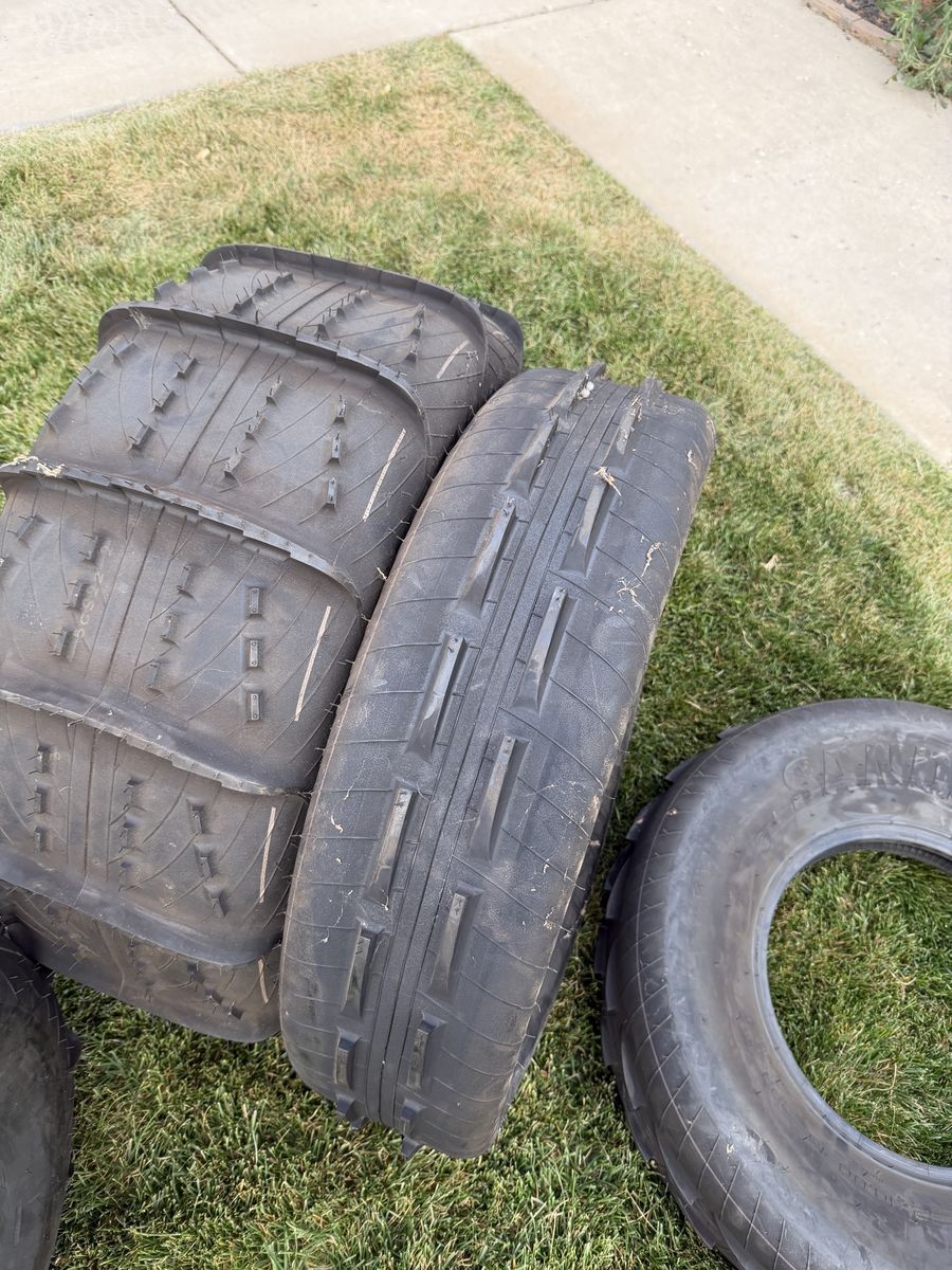 CST Sandblast 32x10.00-15 front 32x12.00-15 rear UTV Paddle Tires (Set of 4)