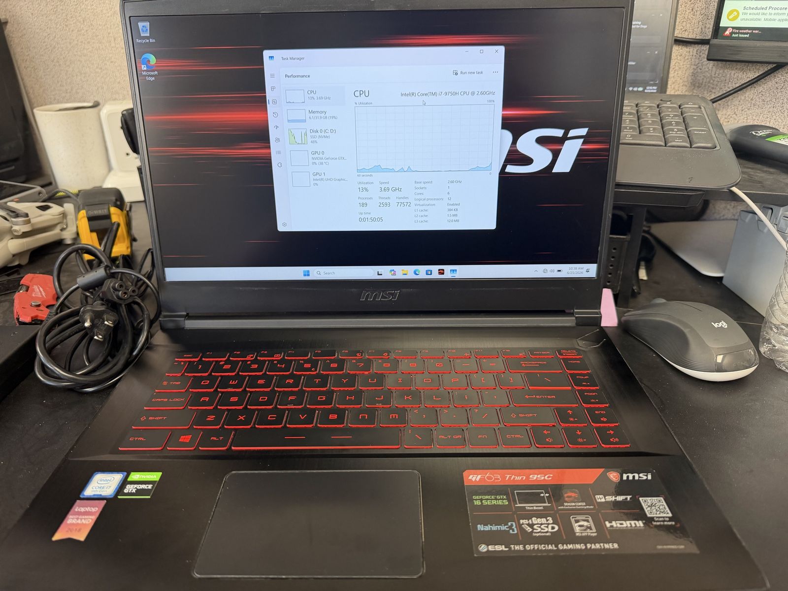 Msi gaming laptop