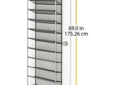 12- Tier Over The Door Shoe Rack