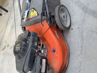 Husqvarna Honda GCV160 Gas Powered Walk-Behind Push Lawn Mower w/ Bag