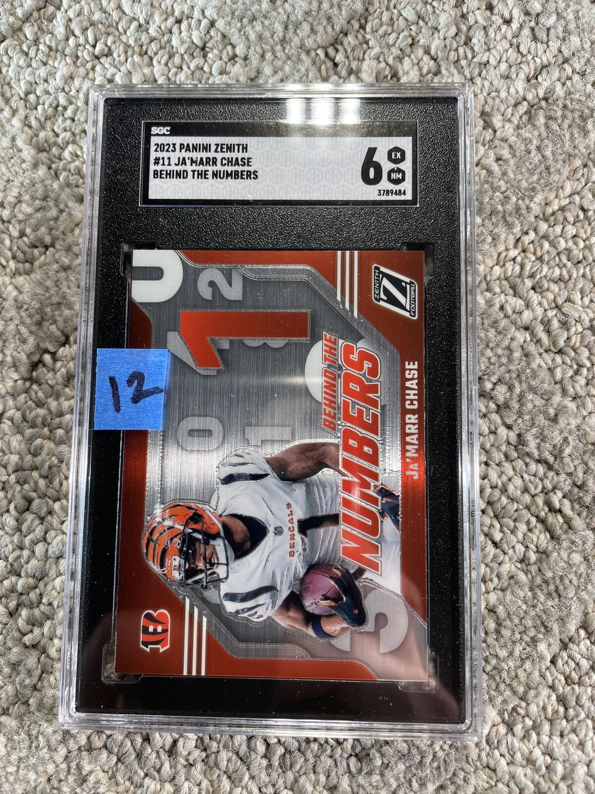 JaMaar Chase Cincinnati Bengals graded slabs 6&7