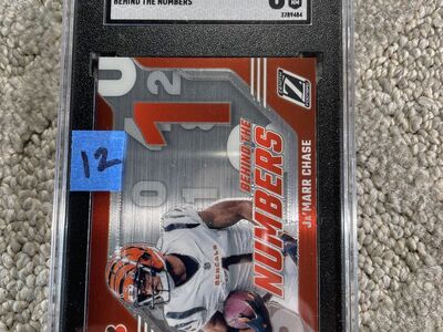 JaMaar Chase Cincinnati Bengals graded slabs 6&7