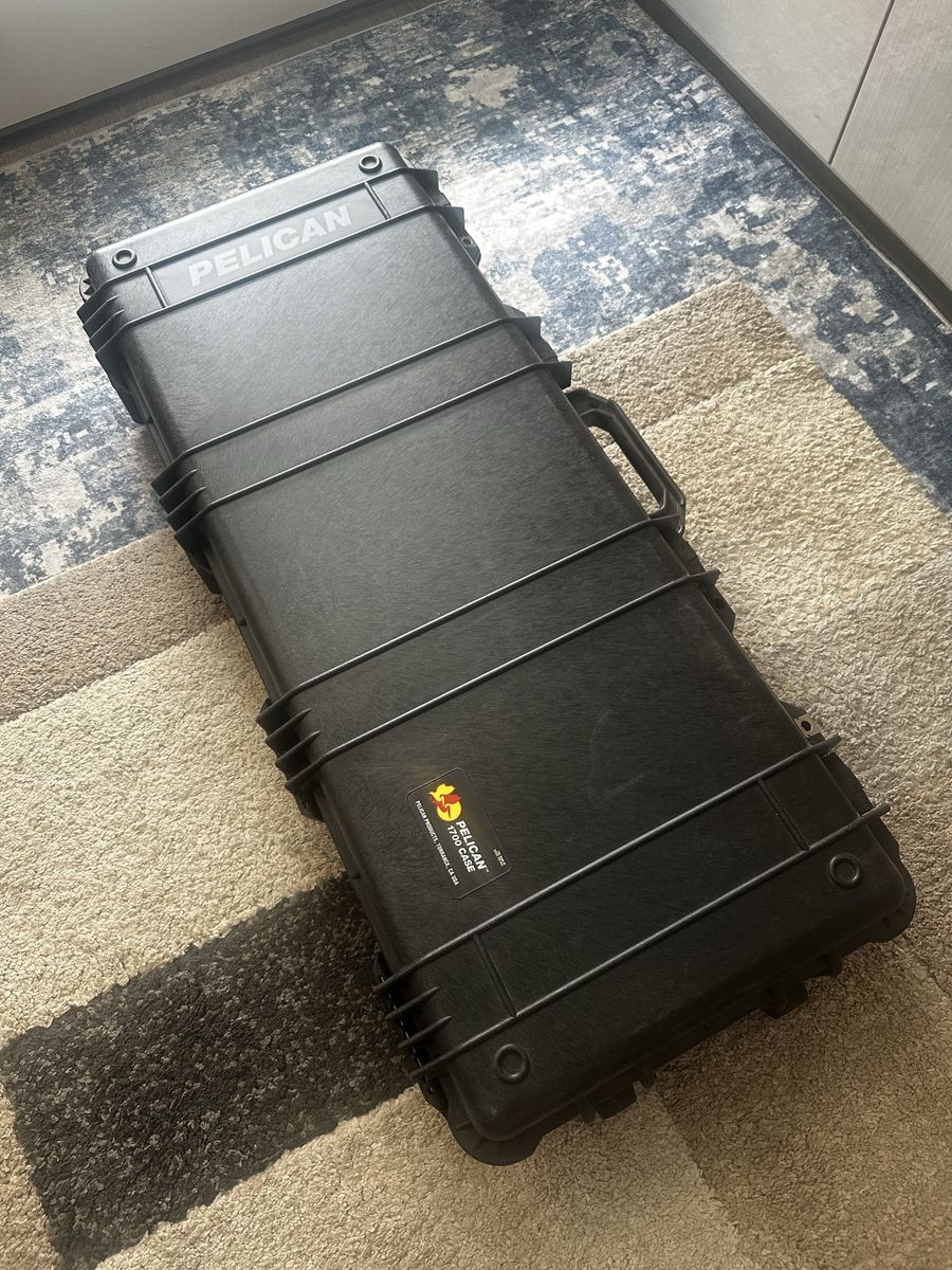 WTT/WTS Pelican 1700 (like new, foam uncut) for Pelican 1720